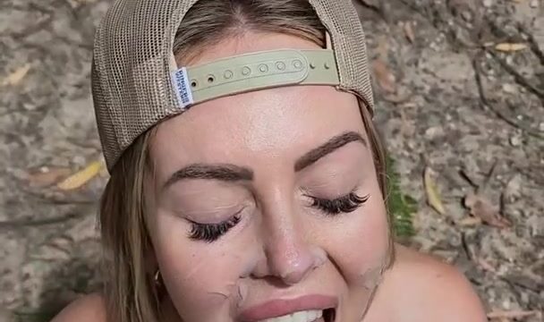 Honey Brooks Having Sex Outdoors With Her Boyfriend